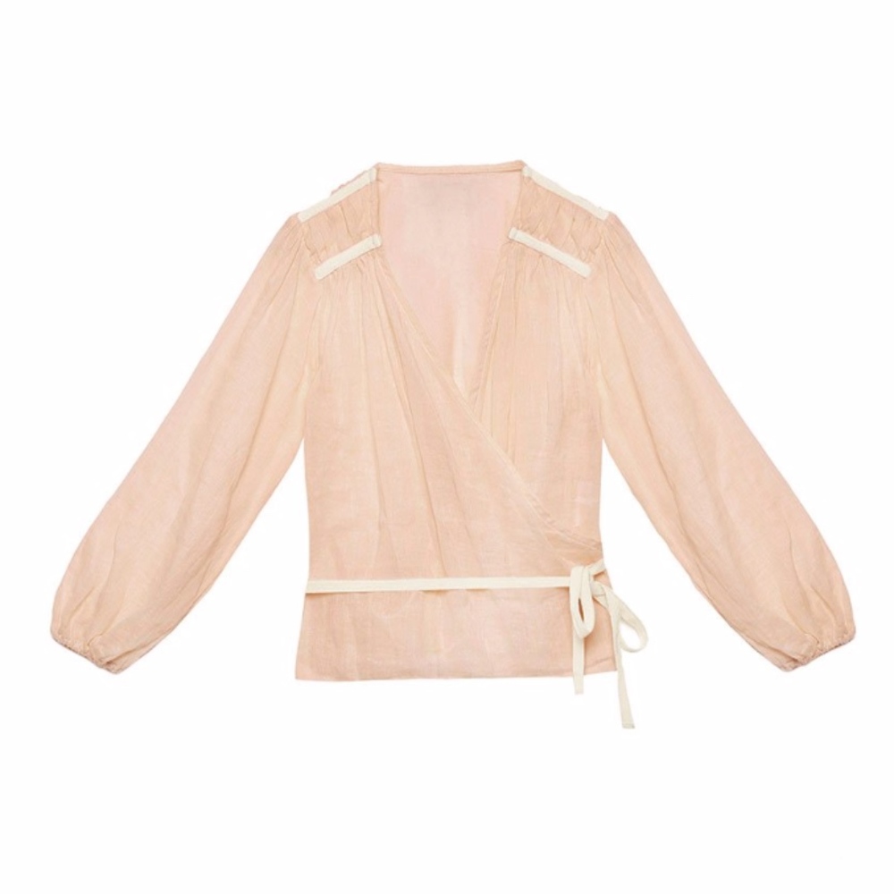 NWT Little Creative Factory Nude Fairy Blouse